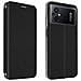 Custodia Per Xiaomi Poco M5 Porta-carte Supporto Video Apertura Fotocamera Nera - Foto miniatura 4