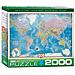 Mappa Del Mondo Puzzle (2000 Pezzi) (8220-0557) - Foto miniatura 1