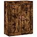 Mobile A Parete Rovere Fumo 69,5x34x90 Cm In Legno Multistrato - Foto miniatura 2