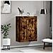 Mobile A Parete Rovere Fumo 69,5x34x90 Cm In Legno Multistrato - Foto miniatura 3