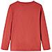 Maglietta Per Bambini Maniche Lunghe Little Monkey Rosso Bruciato 128 - Foto miniatura 2