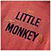 Maglietta Per Bambini Maniche Lunghe Little Monkey Rosso Bruciato 128 - Foto miniatura 4