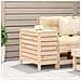 Poggiapiedi da Giardino 62x31,5x52 cm Legno Massello di Pino - Foto miniatura 3
