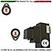 Inseritore Lettore 2 Trasponder Comandi Centrale Unisat2 Rj45 Universale Di Qualsiasi Marca E Tipo 3 Led Giallo Verde - Foto miniatura 1