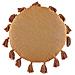 Set Di 2 Cuscini Madia Cotone 45 X 45 Cm Arancione Tinta Unita - Foto miniatura 10
