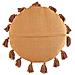 Set Di 2 Cuscini Madia Cotone 45 X 45 Cm Arancione Tinta Unita - Foto miniatura 11