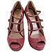 Scarpe Dã©colletã© Tacco Alto Pelle Scamosciata Rossa Tibet Da Donna... - Foto miniatura 3