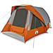 Tenda Familiare VidaXL A Forma Di Tipi – 8 Posti, Impermeabile, 400x400x200 Cm – Verde Con E-port E Doppia Ventilazione