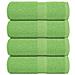 Asciugamani Per Sapone 4 Pz Verde Mela 30x30 Cm 360 G/m Cotone - Foto miniatura 1
