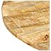Tavolino Di Servizio 68x68x56 Cm In Legno Massello Di Mango - Foto miniatura 4