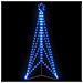Albero di Natale a LED 363 LED Blu 182 cm - Foto miniatura 2