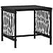 Set di Lettini Prendisole Set di 3 Nero e panna Rattan PE, metallo - Foto miniatura 6