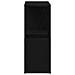 Scaffale  Nero Rovere 60x24x63 cm in legno ingegnerizzato - Foto miniatura 6