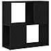 Scaffale  Nero Rovere 60x24x63 cm in legno ingegnerizzato - Foto miniatura 7