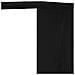 Scaffale  Nero Rovere 60x24x63 cm in legno ingegnerizzato - Foto miniatura 8