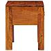 Tavolino  40x30x36 cm in Legno Massello di Acacia - Foto miniatura 5