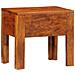Tavolino  40x30x36 cm in Legno Massello di Acacia - Foto miniatura 6