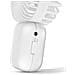 Mini Ventilatore Portatile Ultra-compatto Con Batteria Ricaricabile 250 Mah, Bianco - Foto miniatura 2