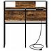 Testata contenitore Rovere fumo 80 cm Legno multistrato - Foto miniatura 4