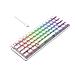 KB903L (Transparent white) tastiera Gaming USB QWERTY - Foto miniatura 3