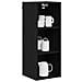 Armadio pensile Riga Rovere Nero 30 x 29,5 x 80 cm - Foto miniatura 3