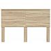 Testiera con testiera Rovere Sonoma 150 cm Legno multistrato - Foto miniatura 4