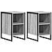 Comodino 2 pcs Grigio Sonoma 39.5 x 30 x 50 cm - Foto miniatura 1