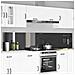 Rivestimento da Cucina 2 pcs Grigio scuro 120 x 50 cm - Foto miniatura 2