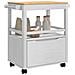 Carrello da Cucina FLORO Bianco 72,5 x 45 x 80 cm - Foto miniatura 3
