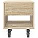 Comodino Rovere Sonoma 40,5 x 40 x 48 cm Legno multistrato - Foto miniatura 6