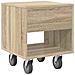 Comodino Rovere Sonoma 40,5 x 40 x 48 cm Legno multistrato - Foto miniatura 8