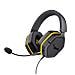 25784 cuffia e auricolare Cablato A Padiglione Gaming Nero, Giallo - Foto miniatura 4