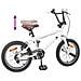 BMX 20 Pollici per oltre 9 anni Bianco - Foto miniatura 7