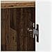 Armadio da Notte 2 pcs Legno antico 43 x 34,5 x 52 cm - Foto miniatura 9