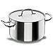 50046 - Pentola alta con coperchio, acciaio inox 18/10, 45 cm - Foto miniatura 1