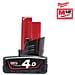 Batteria M12 B4 Redlithium 4.0ah Li-ion 4.932.430,0650 - Foto miniatura 2