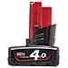 Batteria M12 B4 Redlithium 4.0ah Li-ion 4.932.430,0650 - Foto miniatura 3
