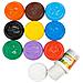 Set 22 Pezzi Plastilina Bambini 10x55 Gr Con Formine Plastica Multicolore Gioco - Foto miniatura 2