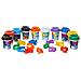 Set 22 Pezzi Plastilina Bambini 10x55 Gr Con Formine Plastica Multicolore Gioco - Foto miniatura 3