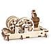 Puzzle in Legno 3D - Motore Pneumatico - 81 Pezzi - Foto miniatura 3