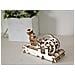Puzzle in Legno 3D - Motore Pneumatico - 81 Pezzi - Foto miniatura 8