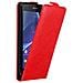 Custodia Compatibile Con Sony Xperia Z3 In Rosso Mela - Coperchio Protettivo In Design Flip Con Chiusura Magnetica - Foto miniatura 1