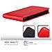 Custodia Compatibile Con Sony Xperia Z3 In Rosso Mela - Coperchio Protettivo In Design Flip Con Chiusura Magnetica - Foto miniatura 8