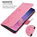 Custodia Compatibile Con Samsung Galaxy S10 5g In Rosa Fiore - Coperchio Protettivo In Design Floreale Con Chiusura Magnetica, Funzione Stand E Slot Per Carte - Foto miniatura 7