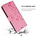 Custodia Compatibile Con Samsung Galaxy S10 5g In Rosa Fiore - Coperchio Protettivo In Design Floreale Con Chiusura Magnetica, Funzione Stand E Slot Per Carte - Foto miniatura 9