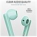 Auricolari Primo Touch Wireless Bluetooth Microfono Integrato Autonomia 10 Ore Comandi Touch Custodia con Ricarica Colore Turchese - Foto miniatura 10