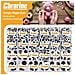 Chrorine 1860 Pz Googly Wiggle Occhi Autoadesiva Craft Sticker Occhi Mulit Di Formato Per Il Mestiere Di Diy Scrapbooking Decorazioni In Bianco E Nero - Foto miniatura 3