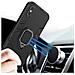 Custodia Alta Protezione Con Anello Per Apple Iphone 13 Pro Black - Foto miniatura 4