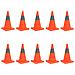 Coni Stradali Segnaletici Pop-up 10 Pz 42 Cm - Foto miniatura 1