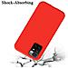 Custodia Compatibile Con Xiaomi Redmi 10 / Redmi Note 11 4g In Liquid Rosso - Coperchio Protettivo In Silicone Tpu Flessibile - Foto miniatura 4